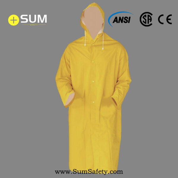 Economy PVC/Polyester Rain Gown