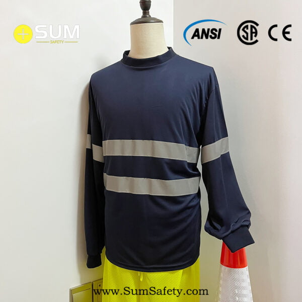 Economy Long Sleeve Hi-Vis Shirt