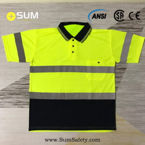 Black Bottom Day and Night Use Polo Shirt