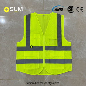 Mesh Vest with multi-pockets