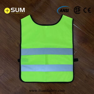 HI-VIS KIDS SAFETY BIB VEST