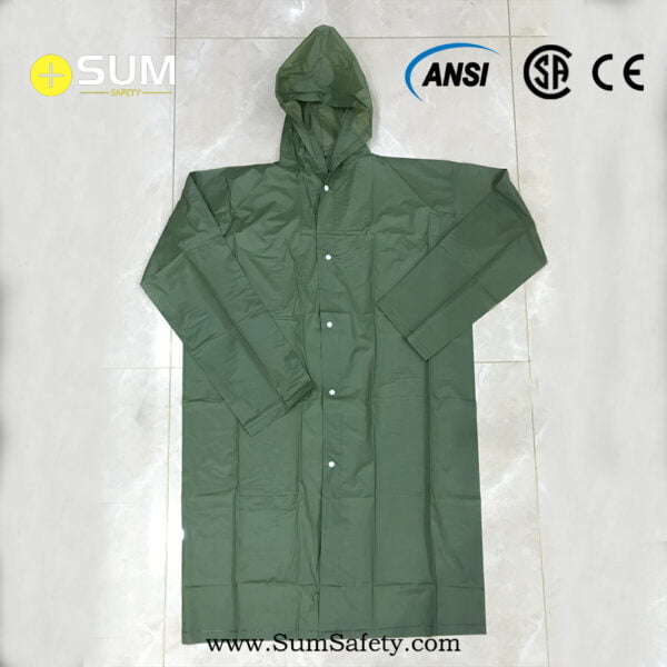 Economy Blank Raincoat