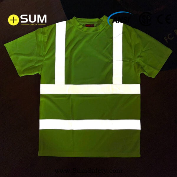 Hot Selling Short Sleeve Safety T-shirt