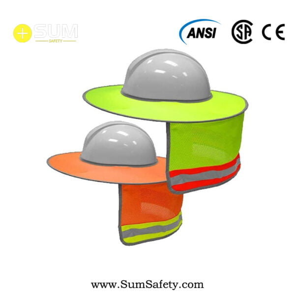 Hi Vis Sun Shield for Hard Hat