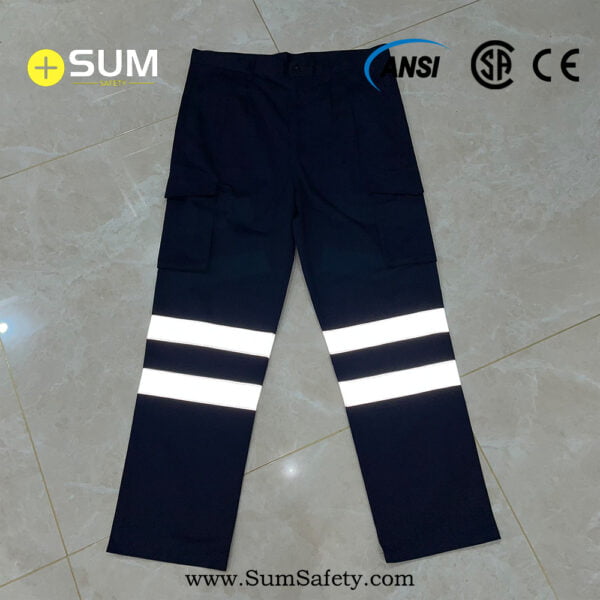 Navy Safety Cargo Pants