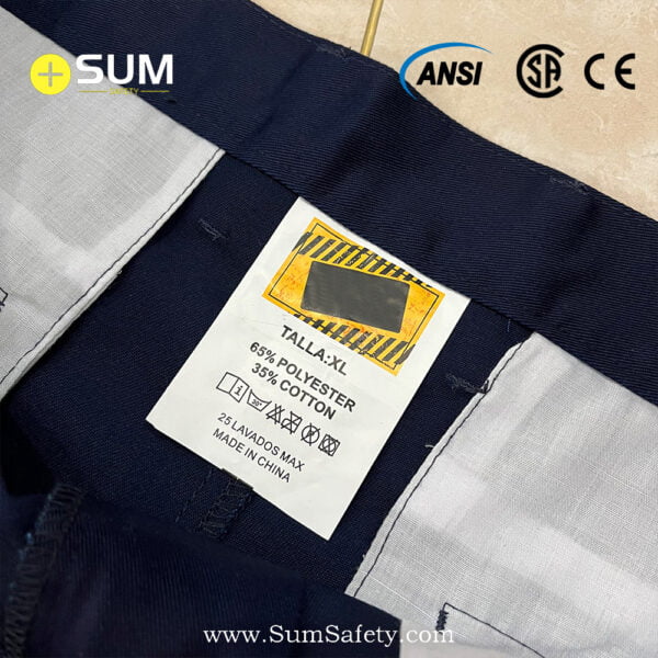 Navy Safety Cargo Pants