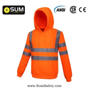 Hi-Vis Safety Hoodie F12