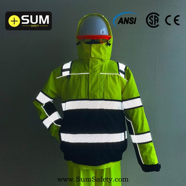 Hi-Vis Premium Safety Jacket SSJ08 - 图片 2