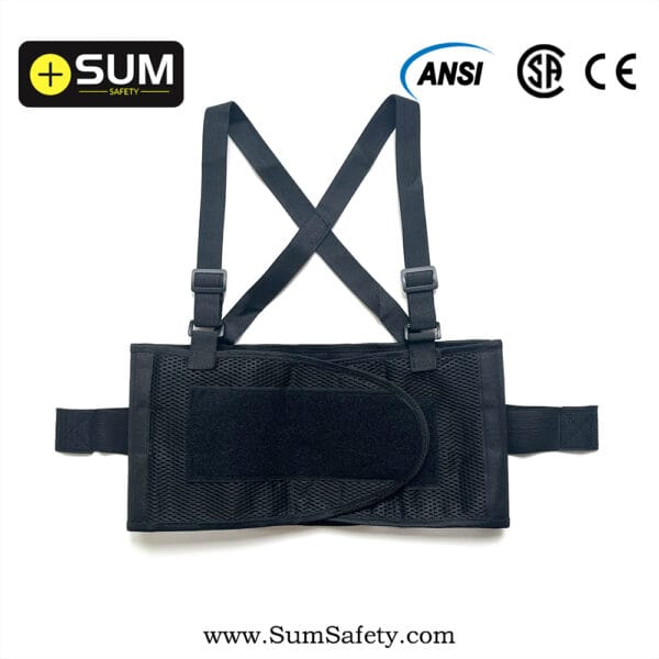 back support belt for workers, waist support belt, lumbar support brace, labor protection belt, industrial safety gear, back pain relief, work belt for lifting, support belt manufacturer China
