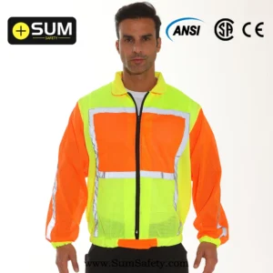 Hi-Vis Mesh Traffic Jacket SSW03