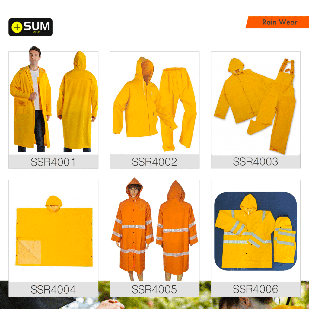 PVC/POLYESTER RAINWEAR