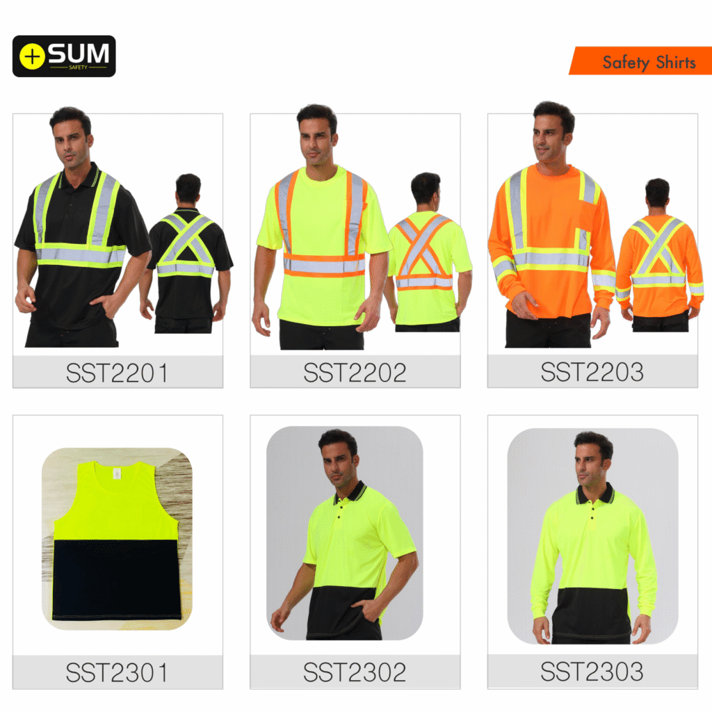 SUM SAFETY SHIRTS